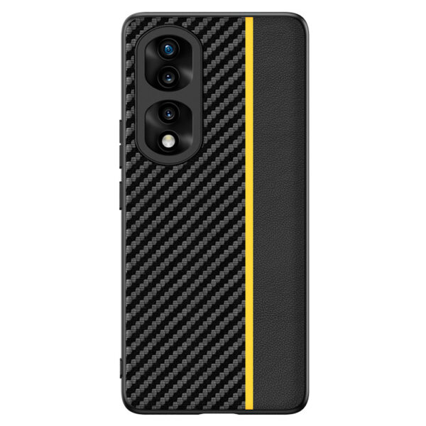 Honor N Serie Honor 90 Pro Handyhülle Kohlefaser Einfach Einfarbig #0005 – Bild 10